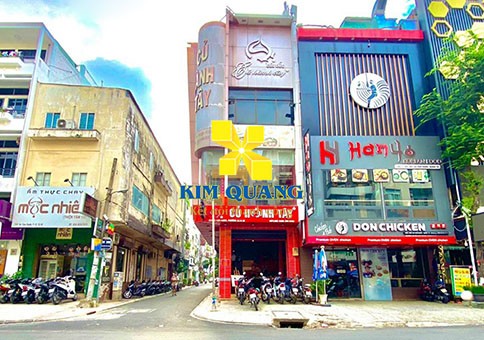 CHO THUÊ NHÀ GÓC 2 MẶT TIỀN 393 SƯ VẠN HẠNH QUẬN 10